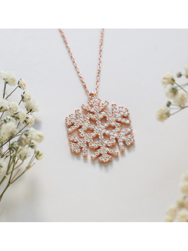 سلسال الثلج فضة خالص #468