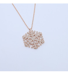 سلسال الثلج فضة خالص #468