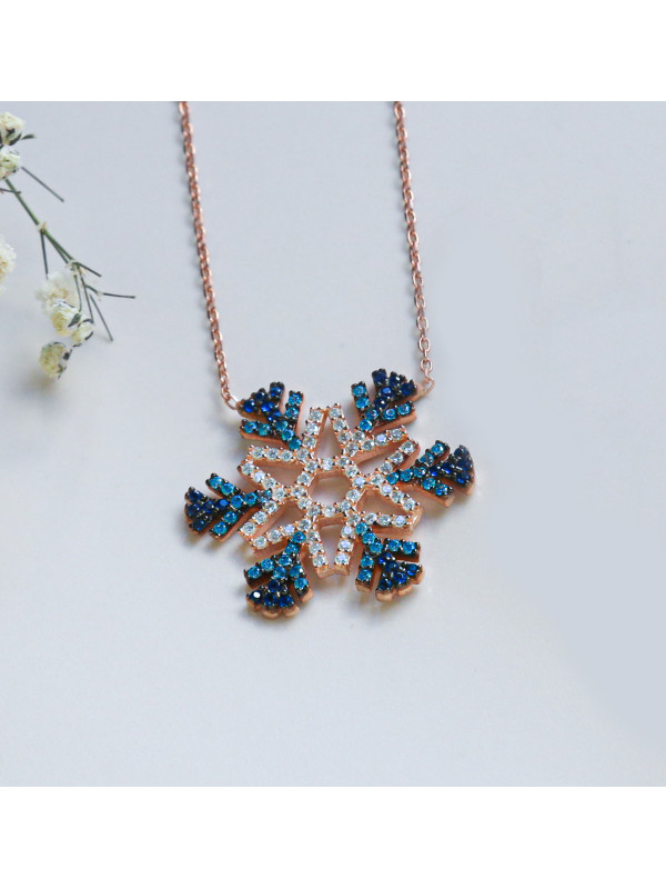 سلسال الثلج فضة خالص #467