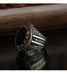  خاتم فضة رجالي #811