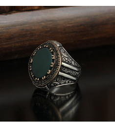  خاتم فضة رجالي #812