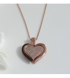 سلسال القلب فضة خالص #805