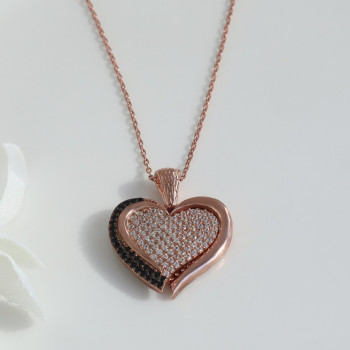 سلسال القلب فضة خالص #805 