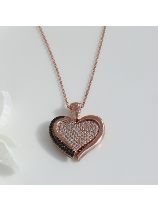 سلسال القلب فضة خالص #805