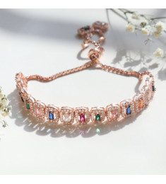 اسوراة فضة خالص مرصع بالكريستال #852