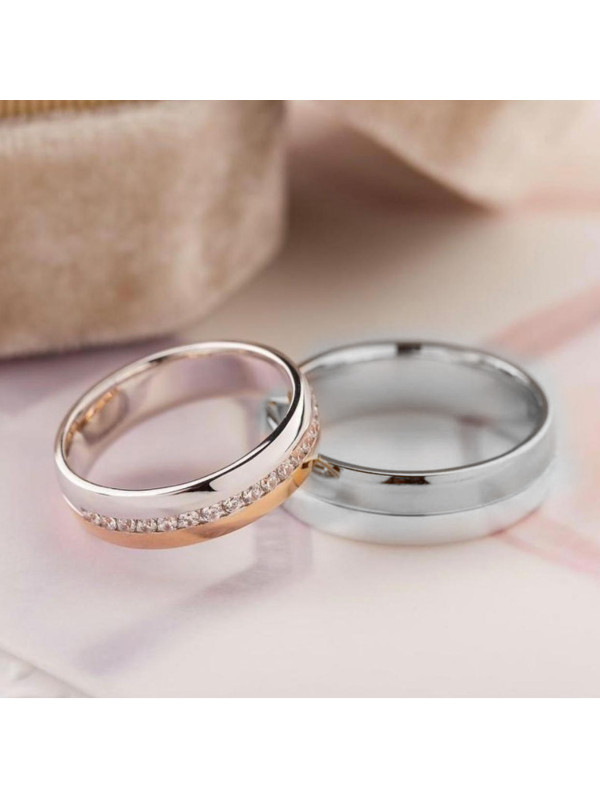 خاتم كبلز فضة خالص # 2003