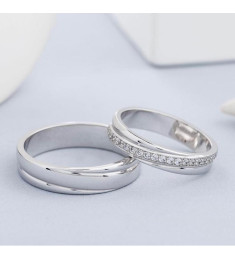 خاتم كبلز فضة خالص # 2001