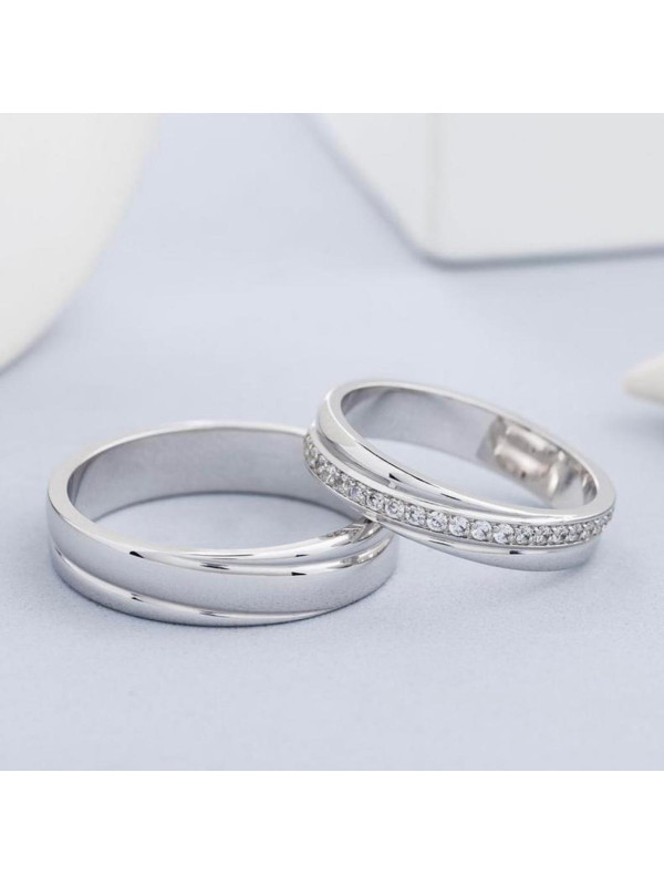 خاتم كبلز فضة خالص # 2001