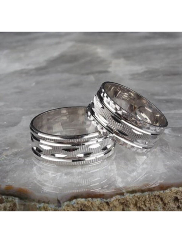 خاتم كبلز فضة خالص # 2006