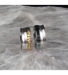 خاتم كبلز فضة خالص # 2004