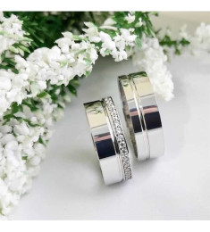 خاتم كبلز فضة خالص # 2005