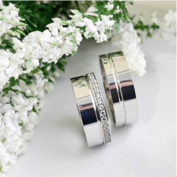 خاتم كبلز فضة خالص # 2005