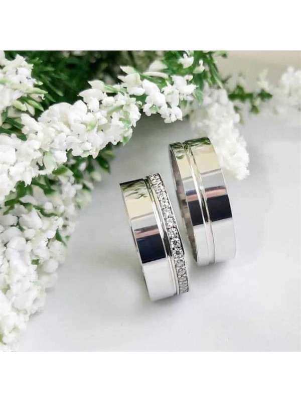 خاتم كبلز فضة خالص # 2005