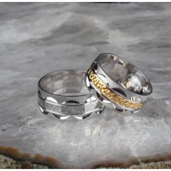 خاتم كبلز فضة خالص # 2006