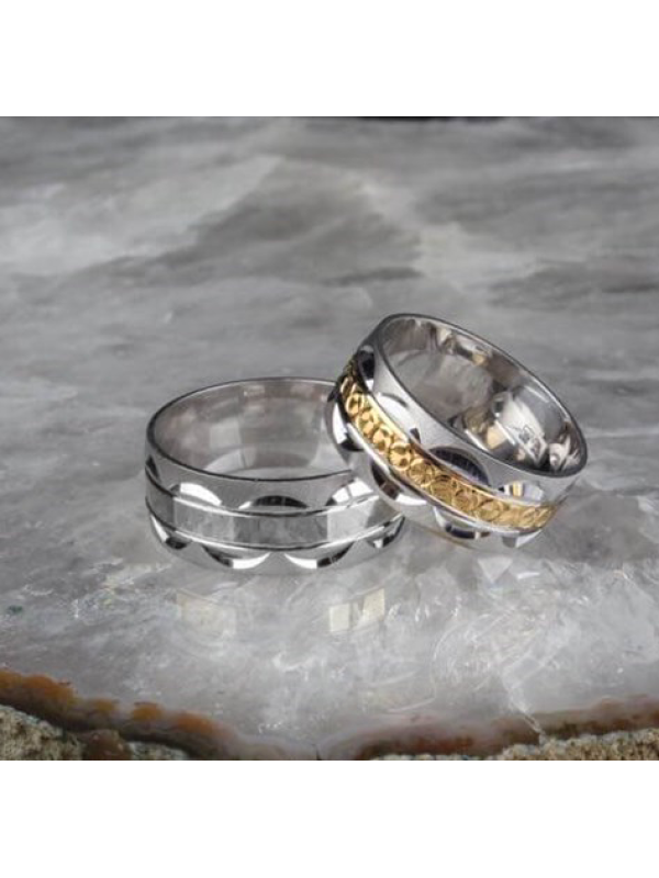 خاتم كبلز فضة خالص # 2006