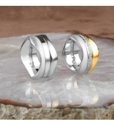 خاتم كبلز فضة خالص # 2006