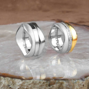 خاتم كبلز فضة خالص # 2006 