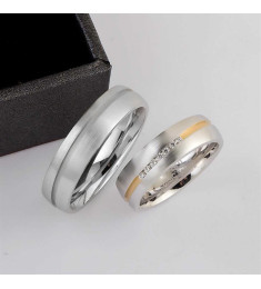 خاتم كبلز فضة خالص # 2006