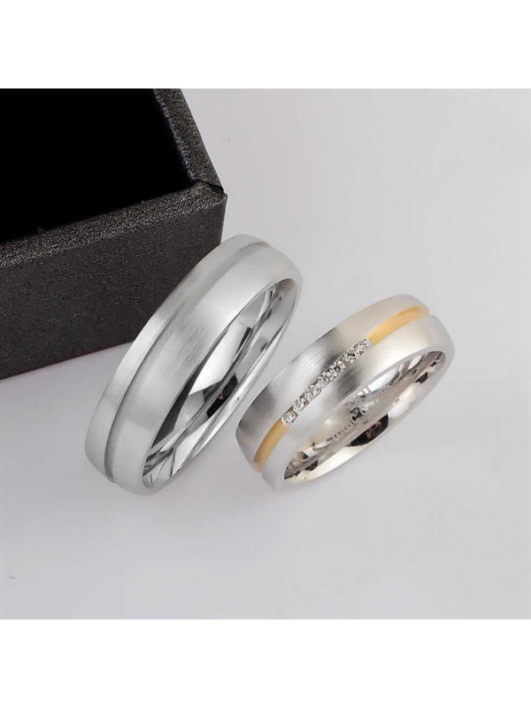 خاتم كبلز فضة خالص # 2006