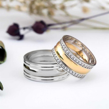 خاتم كبلز فضة خالص # 2006