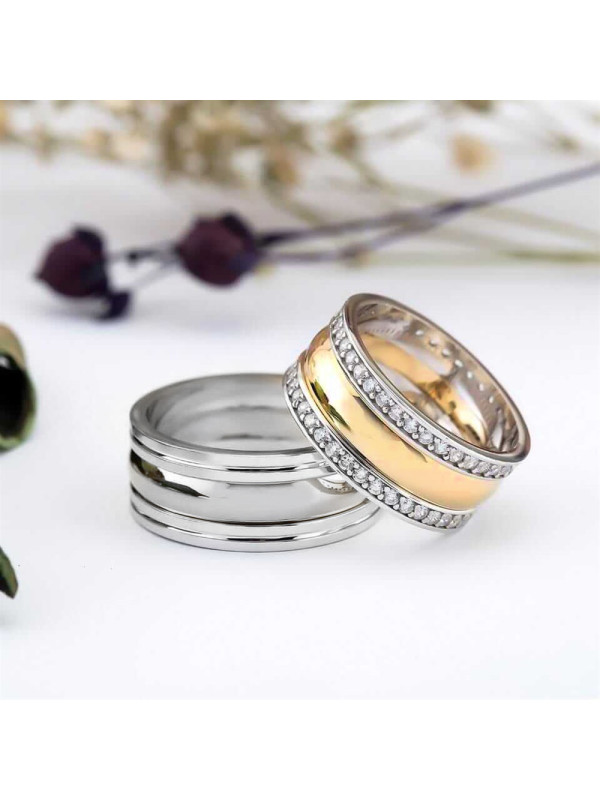 خاتم كبلز فضة خالص # 2006