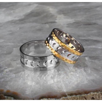 خاتم كبلز فضة خالص # 2006