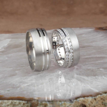 خاتم كبلز فضة خالص # 2006