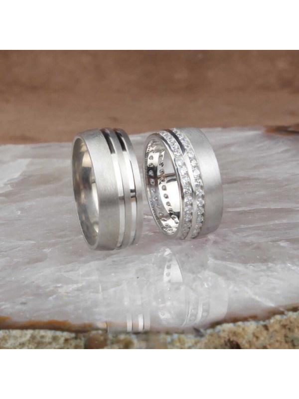 خاتم كبلز فضة خالص # 2006