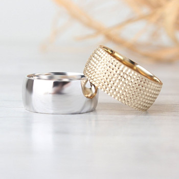 خاتم كبلز فضة خالص # 2007 