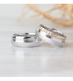 خاتم كبلز فضة خالص # 2010