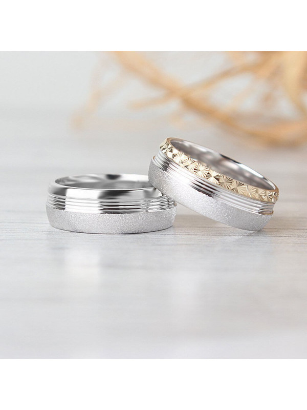 خاتم كبلز فضة خالص # 2010