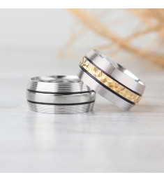 خاتم كبلز فضة خالص # 2010