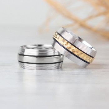 خاتم كبلز فضة خالص # 2010 