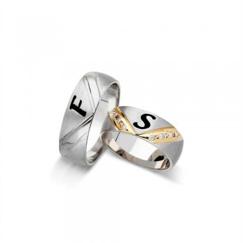 خاتم كبلز فضة خالص # 2006