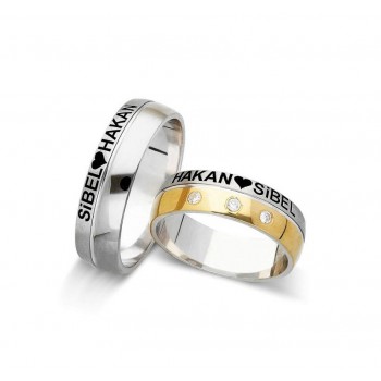 خاتم كبلز فضة خالص # 2010 