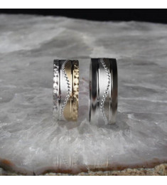 خاتم كبلز فضة خالص # 2006