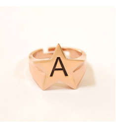 خاتم فضة خالص بحرف#279