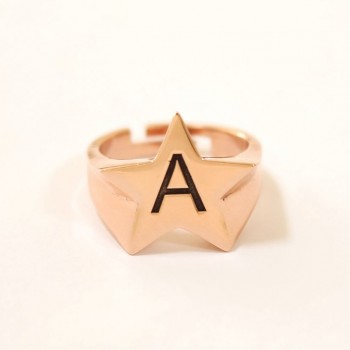 خاتم فضة خالص بحرف#279