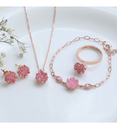 طقم فضة خالص #760