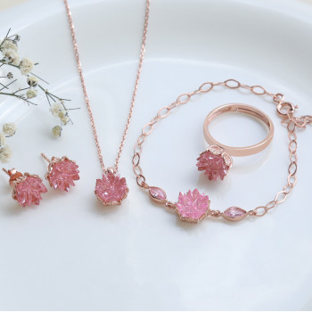 طقم فضة خالص #760