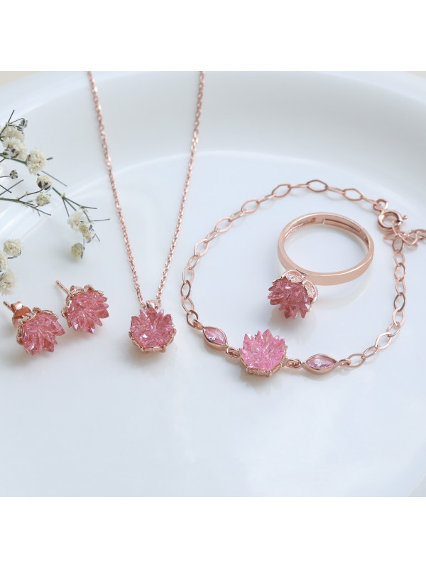 طقم فضة خالص #760