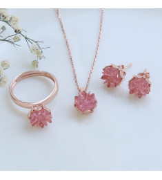 طقم فضة خالص #757