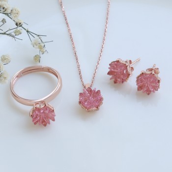 طقم فضة خالص #757 