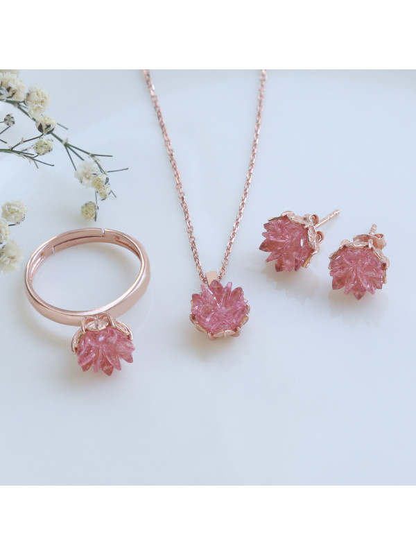 طقم فضة خالص #757