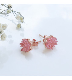 حلق فضة خالص #761