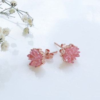 حلق فضة خالص #761