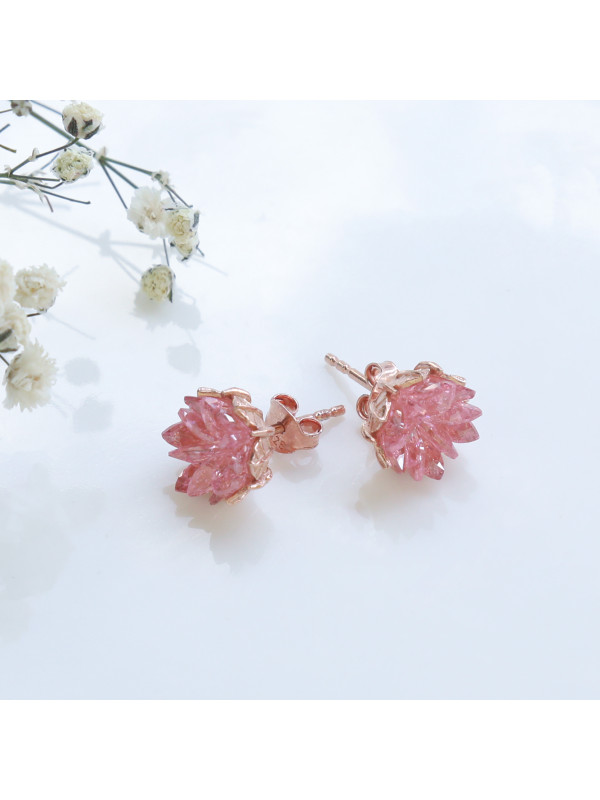 حلق فضة خالص #761