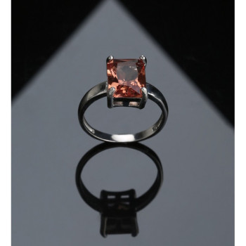 خاتم فضة خالص #611