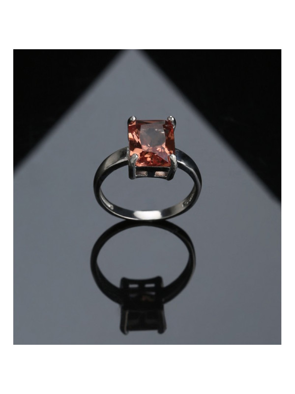 خاتم فضة خالص #611