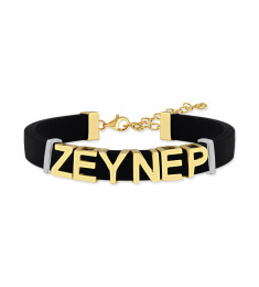 اسوارة فضة خالص باسم #162